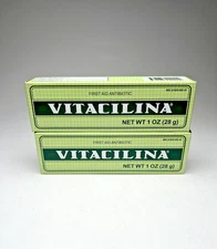 2 Pack! VITACILINA First-Aid Antibiotic Ointment Ointment - 1.0 oz each