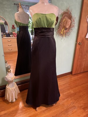 black green bridesmaid dresses Short Satin Bridesmaid Dresses Off The Shoulder – Lisposa main image 1