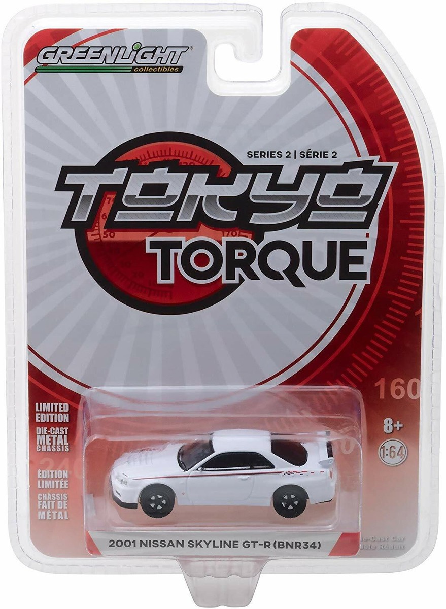 GREENLIGHT 1/64 TOKYO TORQUE 2001 NISSAN SKYLINE GT-R(BNR34 GREENLIGHT 1/64 TOKYO TORQUE 2001 NISSAN SKYLINE GT-R(BNR34