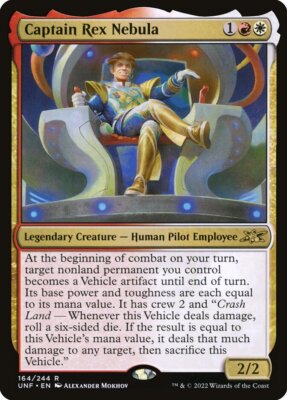 Magic the Gathering (mtg): UNF: Captain Rex Nebula (x 4) - Rare | eBay