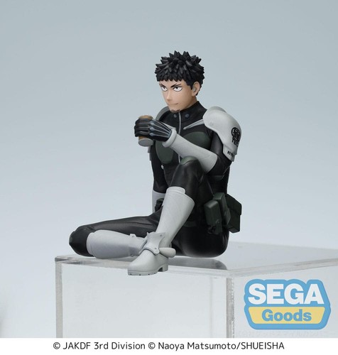 sega Kaiju no. 8 PM Perching Kafka Hibino Break Time PVC Statue 8 cm 1C - Picture 3 of 4