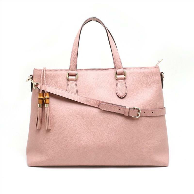 gucci bamboo tassel bag