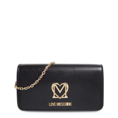 LOVE MOSCHINO WOMEN'S HANDBAG BAG TRACOLLINA CRAFTSMAN SLG PU NERO