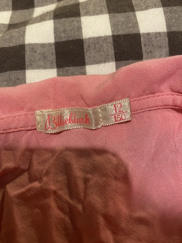 Billieblush Girl Shirt Blouse Pink Age 12 RRP£80 - Picture 3 of 5