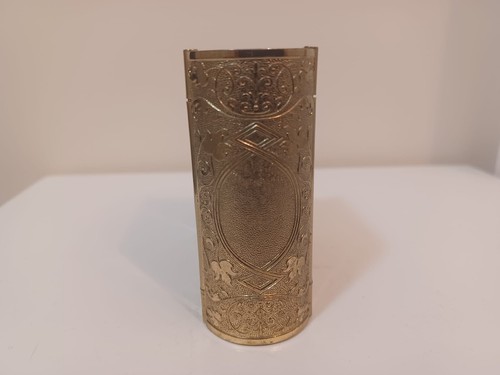 Vintage Europa Mother Of Pearl Face Brass Alarm Clock In The Form Of A Book - Picture 14 of 23