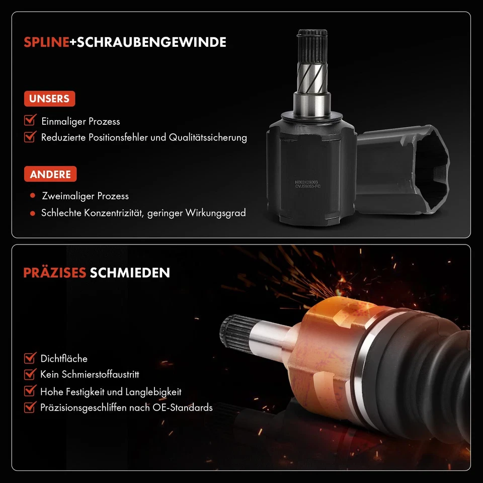 Kit De Joint De Cardan Avant Pour Fiat Bravo 2 Croma 194 Lancia Delta 3 1.4 1.6 - Photo 4/4