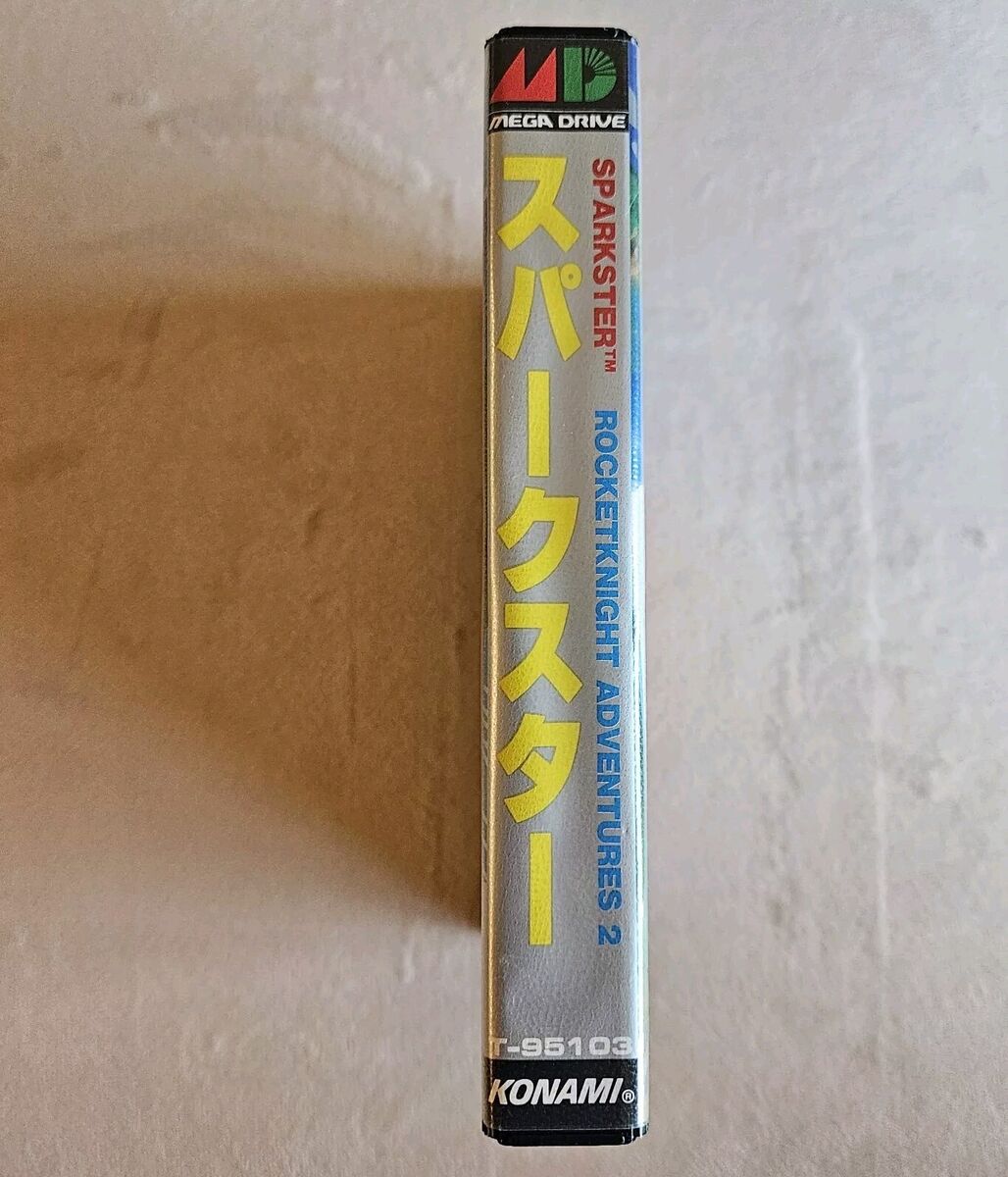 SPARKSTER ROCKET KNIGHT ADVENTURES 2 SEGA MEGA DRIVE JAPAN SPARKSTER ROCKET KNIGHT ADVENTURES 2 SEGA MEGA DRIVE JAPAN