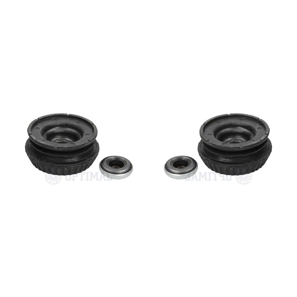2X Optimal FederbeinstüTzlager Vorne FüR Ford KA Rb_ 1.3I 1.6I Fiesta IV Ja_-image