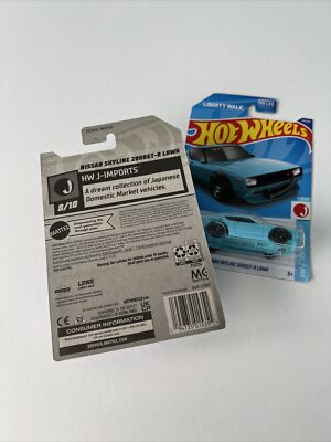 Hot Wheels Nissan Skyline 2000GT-R LBWK #26 Mainline 2025 Case A (In-Stock) New