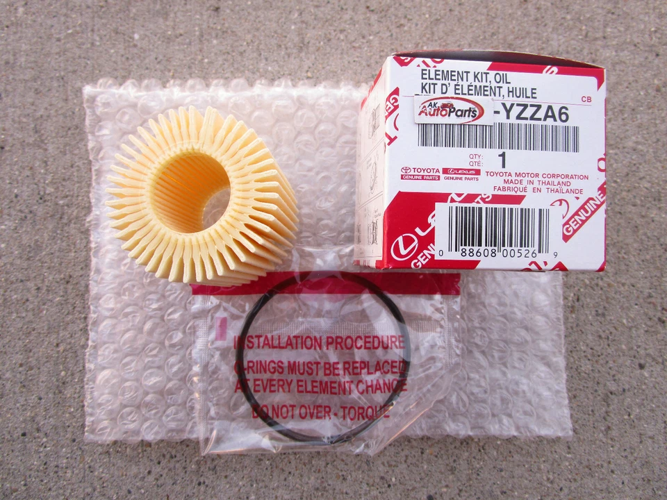 FITS: 12 - 17 TOYOTA PRIUS V / PRIUS PRIME ENGINE OIL FILTER OEM BRAND NEW - Image 3 of 4