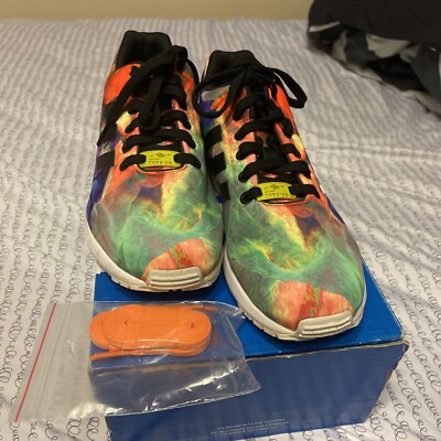 Size 9.5 - adidas ZX Flux Torsion Multicolor | eBay