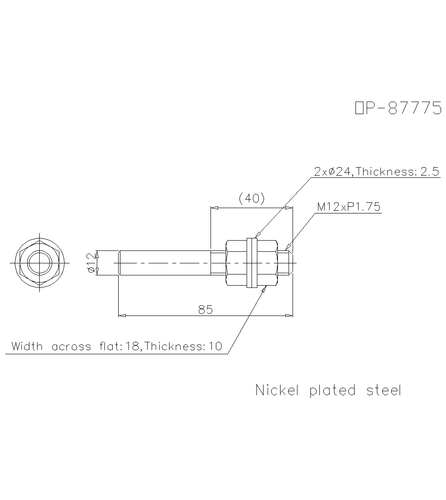 1pcs KEYENCE OP-87775 Laser Sensor NEW - Bild 4 von 6