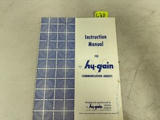 Vintage Hy-Gain Communication Arrays Antenna Instruction Manual