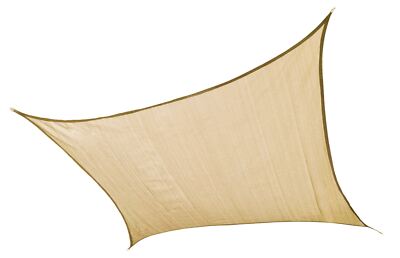 ShelterLogic Shade Sail Square, 16 ft. x 16 ft. x Heavyweight Sand