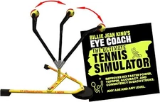 BILLIE JEAN KING'S Eye Coach Pro Tennis Simulator with Game-Changing Tennis 
