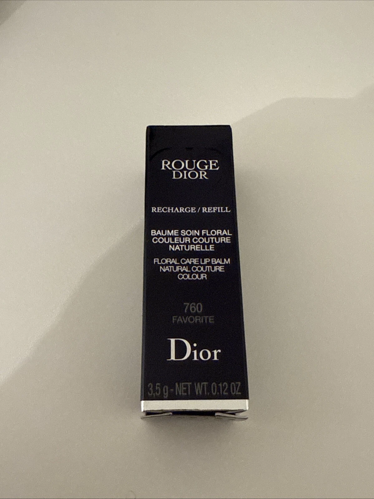 ROUGE DIOR COUTURE ROSSETTO FLOREALE 3 5 G RICARICABILE 760 balsamo opaco preferito