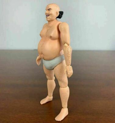 1/12 Scale Vile Wretched Lunatic Uncle Fat Man With JJ 6'' PVC Action Figure Body