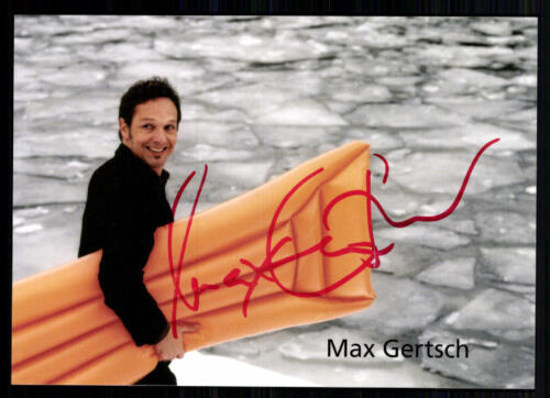 Tarjeta de autógrafo Max Gertsch original firmada ## BC 14848 - Imagen 1 de 2