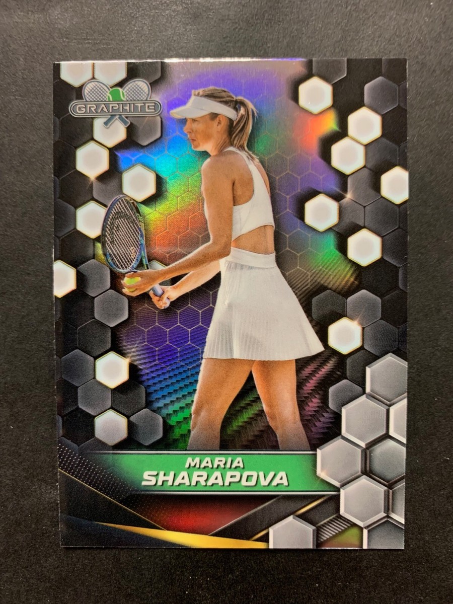 Maria Sharapova 2024 Topps Graphite Tennis Refractor Parallel #62