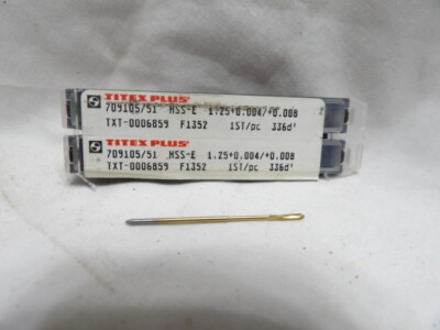 Titex Plus 1.25 HSS-E (Qty of 2)