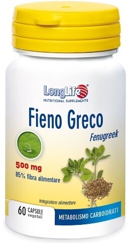 Integratore Fieno Greco LongLife 60 cps: Supporto Metabolico Vegan