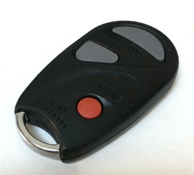 Genuine OEM 1999-2000 INFINITI QX4 keyless entry remote key