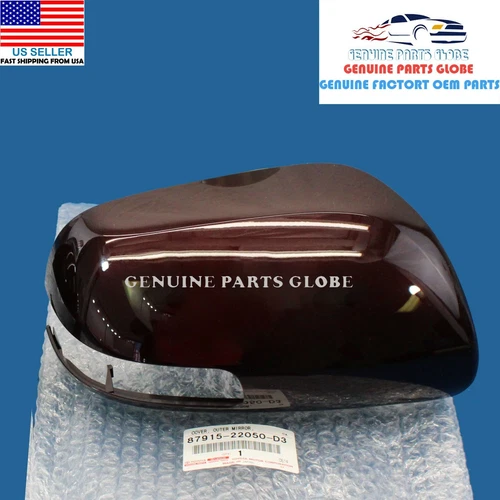GENUINE SCION 08-10 xB PASSENGER MAROON 3N0 OUTER MIRROR COVER 87915-22050-D3