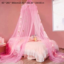 Breathable Hanging Encrypted Dome Mosquito Net Lace Bed Canopy Round Domeε FAST