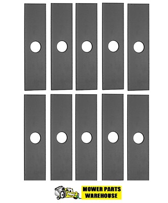 10 PACK OF OREGON 40-141 EDGER BLADES 8'' X 2'' 1'' CENTER ECHO SHINDAIWA STIHL ETC