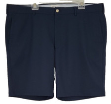 Peter Millar Crown Golf Shorts Mens Size 40 Blue Pockets Golfer 9 Inch Inseam