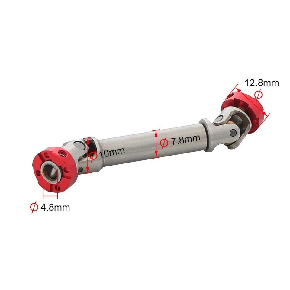 Drive Shaft for 1/10 TRX4 TRX6 Axial SCX10 D90 Redcat GEN8 1/14 Tamiya Tractor R - Image 4 of 4