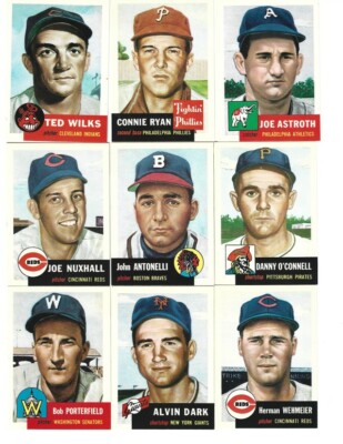 1991 Topps Archives the 1953 series 1-200 Complete Your Set!! BUY 2 GET 1 FREE