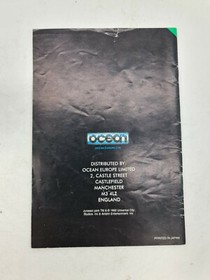 SNES SUPER NINTENDO NES NOTICE MANUAL INSTRUCTION BOOKLET JURASSIC PARK UKV