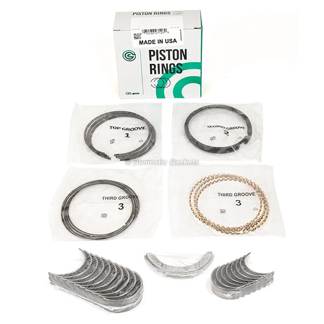 Piston Rings Main Rod Bearings Fit 91-97 Toyota Previa Supercharged 2.4L 2TZFE - Image 2 of 4