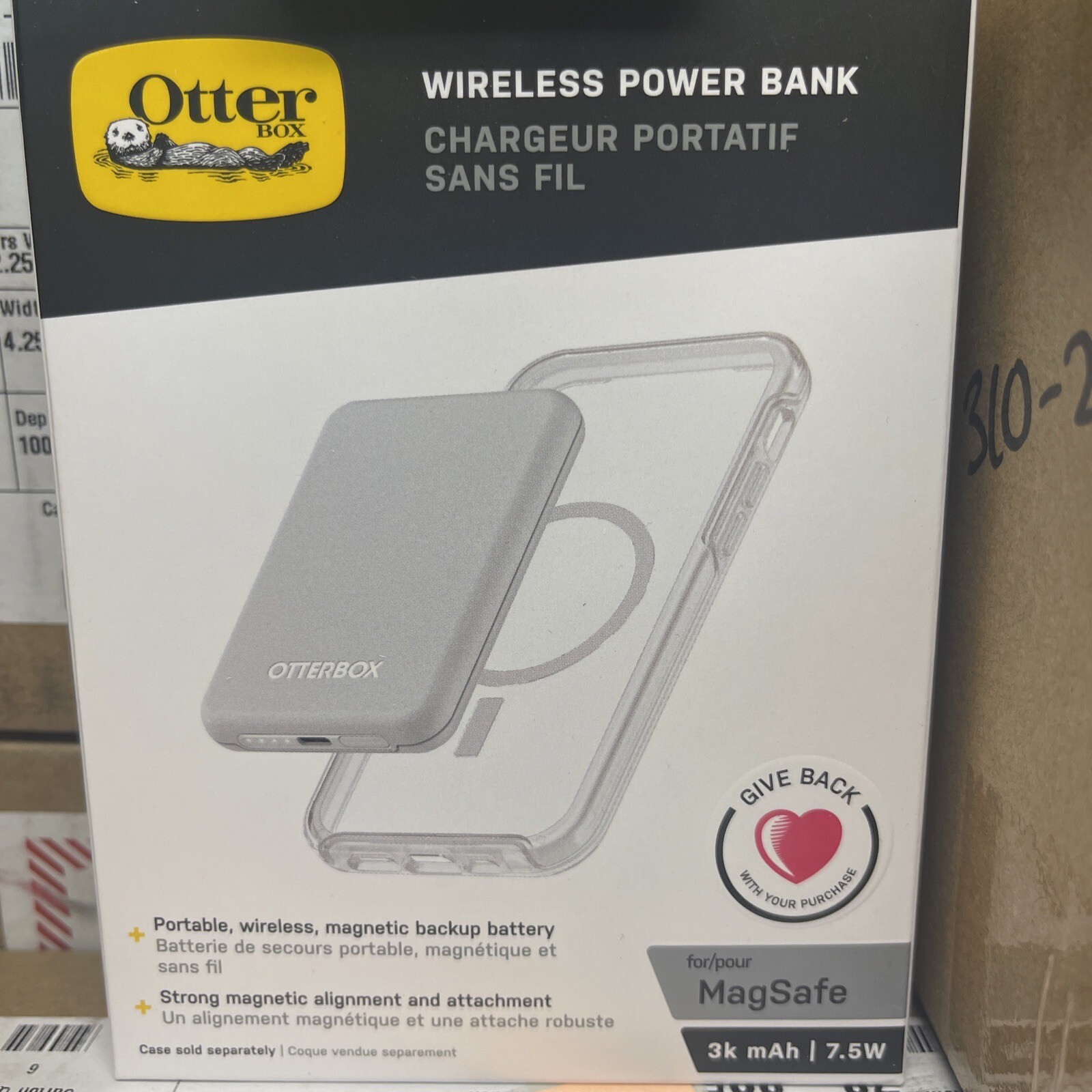 OtterBox Wireless Power Bank for MagSafe, 3000mAh - White-image