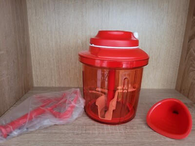 Tupperware Extra-Chef, Küchenmaschine, Rot neu