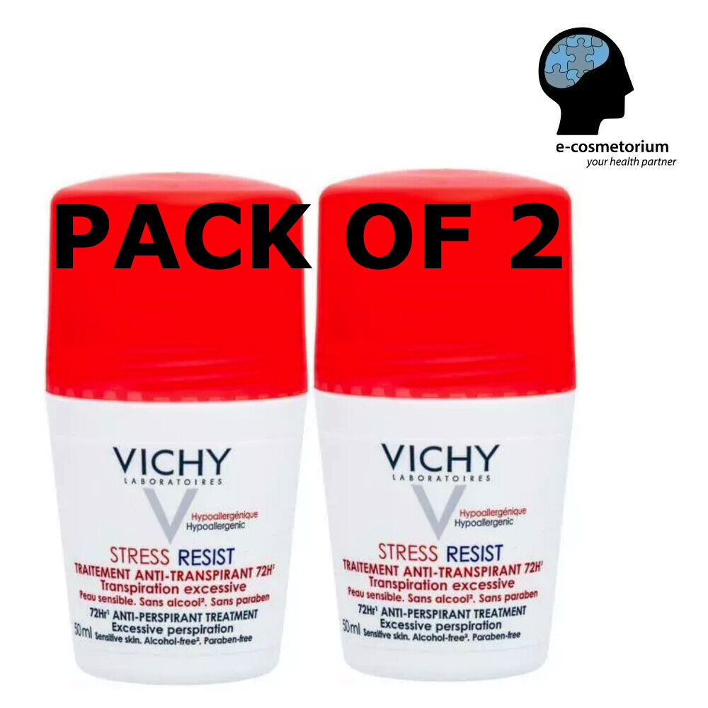 Bakkerij thermometer Ophef Vichy Deodorant Stress Resist Anti-Perspirant 72h(2x50ml)Excessive  Transpiration 3337871324711 | eBay