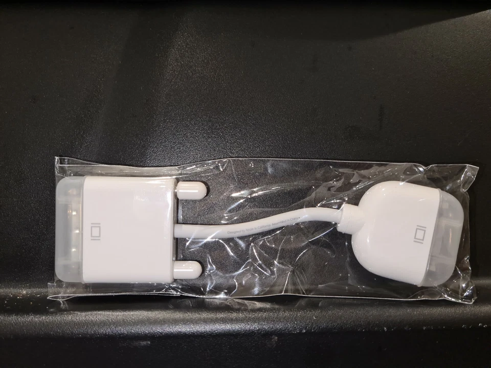 Apple GENUINE‼display adapter DVI to VGA For Apple Mac with DVI ports 603-3342 ✅ - Image 2 of 3
