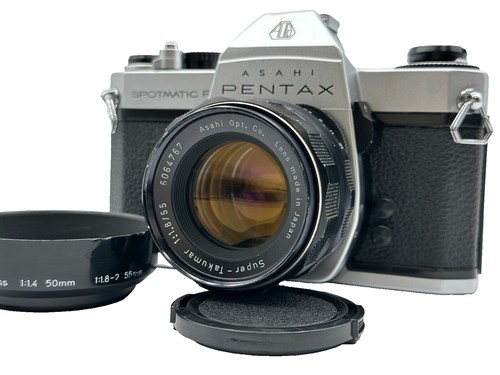 EX+5] 🎥 Pentax Spotmatic SP II Film Camera SMC TAKUMAR 55mm