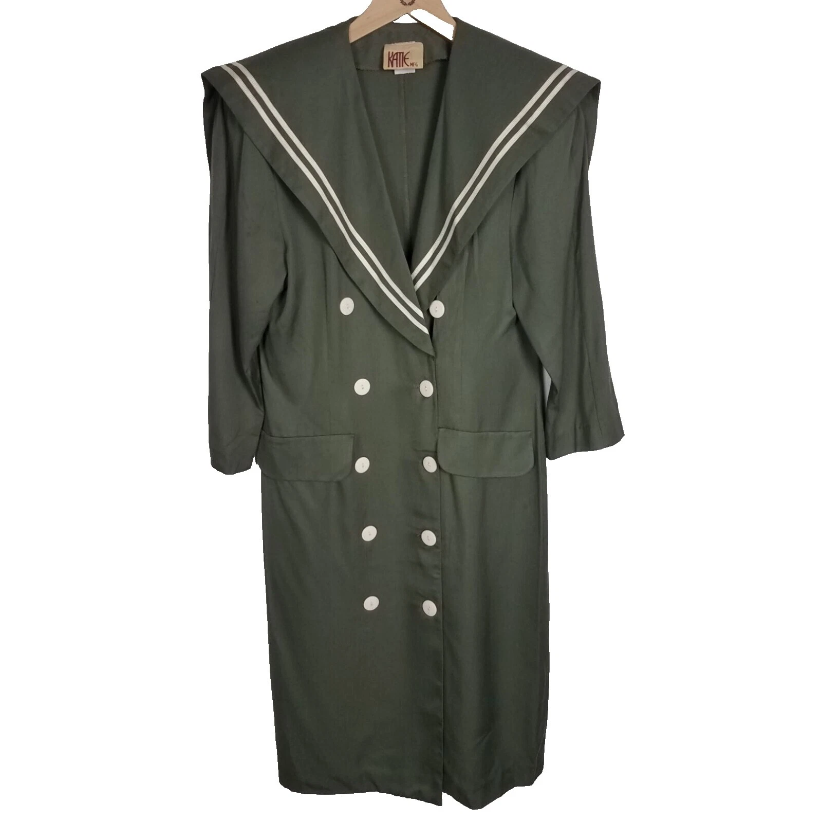 Vestidos Vintage Militar/Granjera para Mujeres
