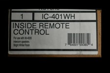 Nutone IC-401WH Indoor Remote Control White for IM-4006 Intercom Speakers