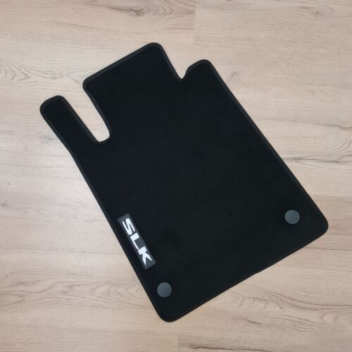 Car Floor Mats Velour For Mercedes SLK R171 Auto Liners Carpet Waterproof Black - Picture 2 of 9