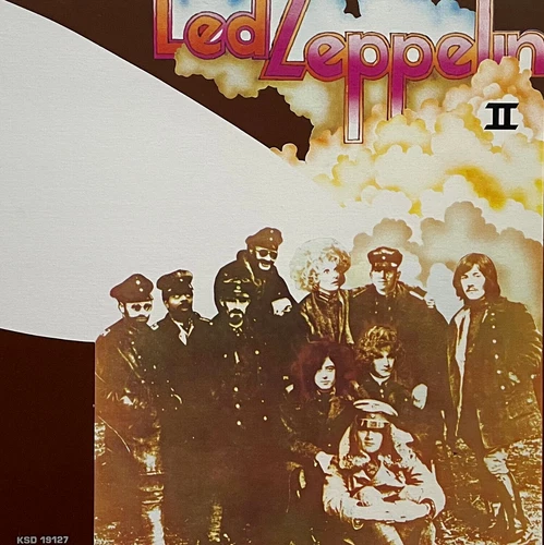 BEAUTIFUL COPY Vtg LED ZEPPELIN II Album 1977 PRESSING Record OG VINYL is MINT!!