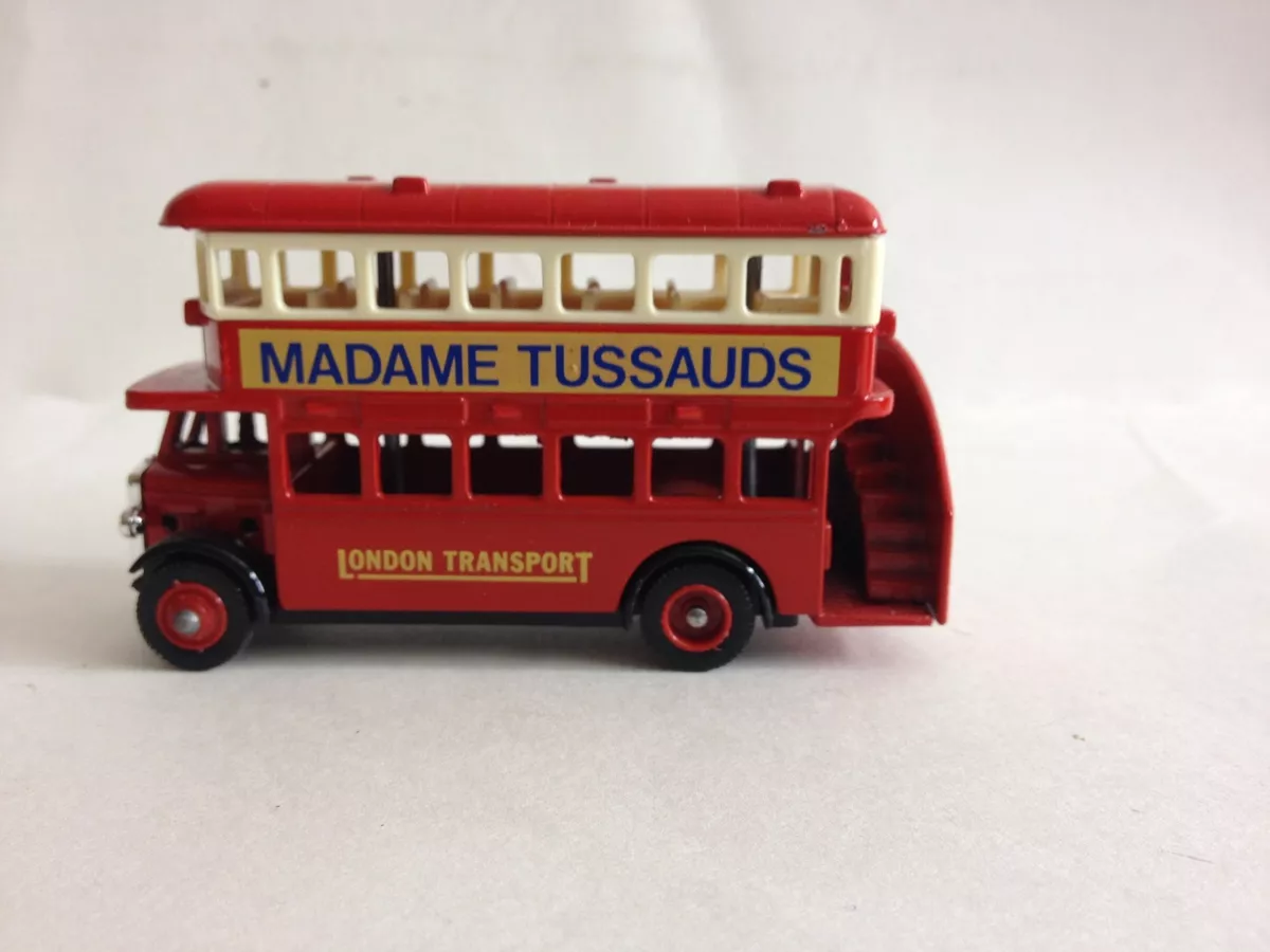 Vintage Lledo London Double Decker Bus Made in England Days Gone Die Cast 