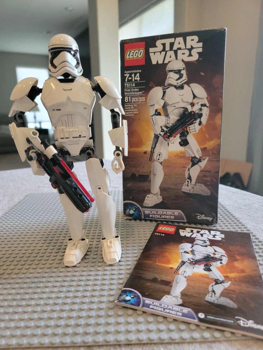 Lego star wars stormtrooper buildable clearance figure