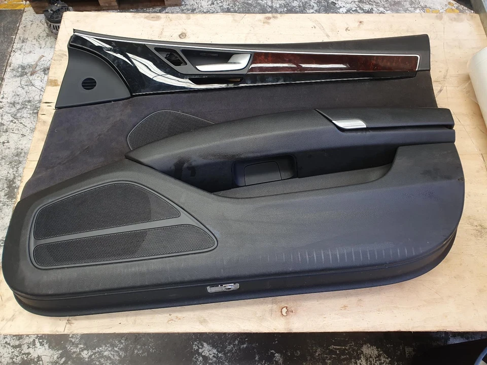 AUDI A8 RF DOOR TRIM BLACK D4, 08/10-06/17 4H2868018 - image 3 of 4