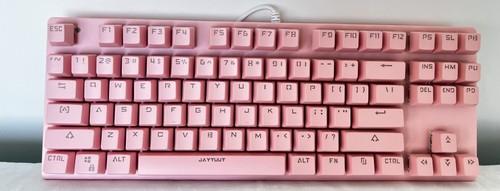 RGB Mechanical E-Sports Gaming Keyboard Linear Blue Switch 84 key Wired 2YR WRNT - Picture 14 of 15