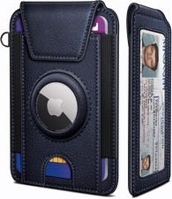 Boxed, Holds 6-8 Cards with ID Window, 0.25" Thin No Bulge Pocket Wallet, Ultra