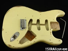 Fender USA Custom Shop Custom Strat Pro 2025 Relic BODY & HARDWARE Vintage White