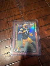 2025-26 Topps Chrome Football #333 Matthew Golden Football Leather 🔥🔥🔥